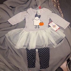 Girl Halloween tutu outfit